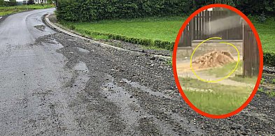 Gorlice. Jedna ulewa i pobocze wyremontowanej drogi do naprawy [FOTO]-34443