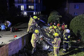 Wypadek na DK28 w Libuszy. Trzy osoby poważnie poszkodowane [FOTO] AKTUALIZ-34535