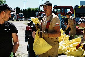 Wielkie ćwiczenia strażaków w Zakładzie Uzdatniania Wody i na Klimkówce [FOTO]-35221