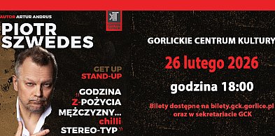 „Godzina z Pożycia Mężczyzny” - na ten stand-up w GCK warto się wybrać!