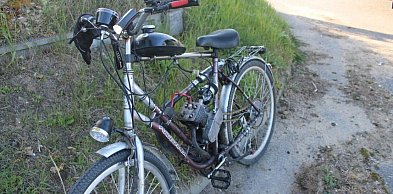Kreatywność na drodze? 16-latek jechał „rowerem” z silnikiem