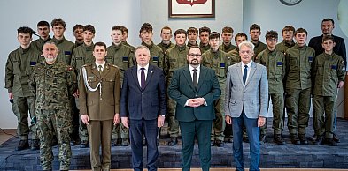 Dzień Kadeta w ZSZ w Gorlicach. Wyróżniono uczniów klas mundurowych [FOTO]