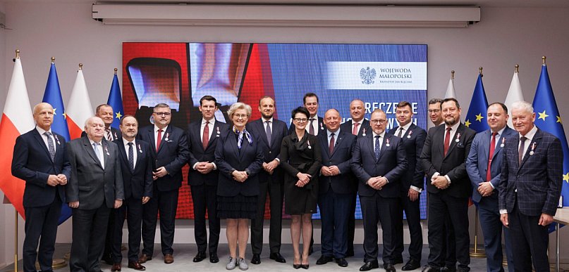Burmistrz Gorlic odznaczony za zasługi dla samorządu