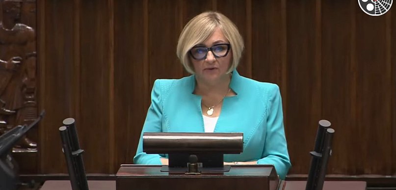 Poseł Barbara Bartuś o gorlickich problemach z mównicy Sejmowej
