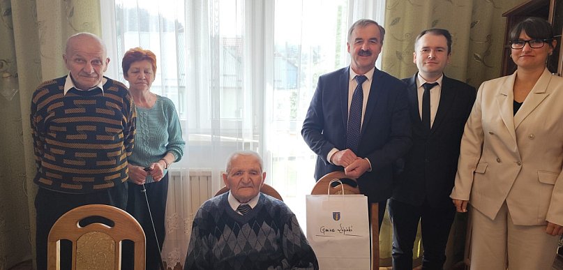 Stulatek z Lipinek! Pan Bolesław obchodził wyjątkowy jubileusz [FOTO]