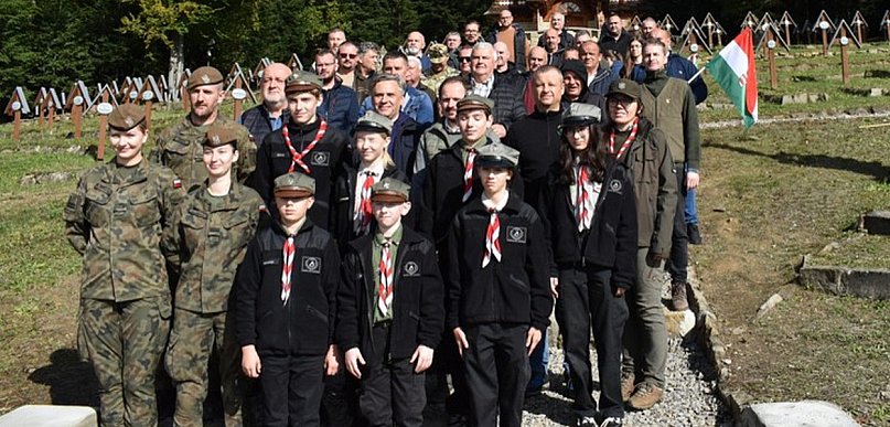 X edycja sprzątania cmentarzy I wojny światowej w Łużnej [FOTO]