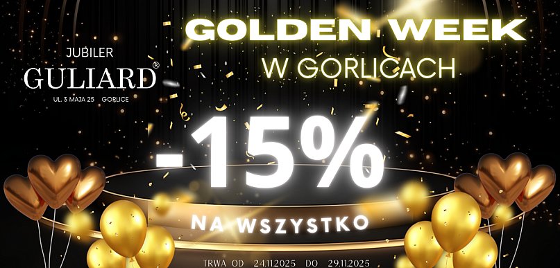 Wielkie rabaty w Gorlicach! Jubiler Guliard ogłasza promocję na całą biżuterię