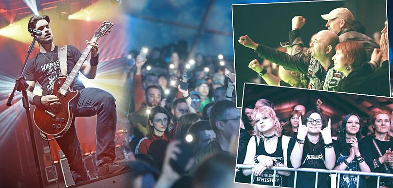 Rockowy Piątek: tłumy w Arenie Gorlice, na scenie Farben Lehre i inni [FOTO/WIDEO]