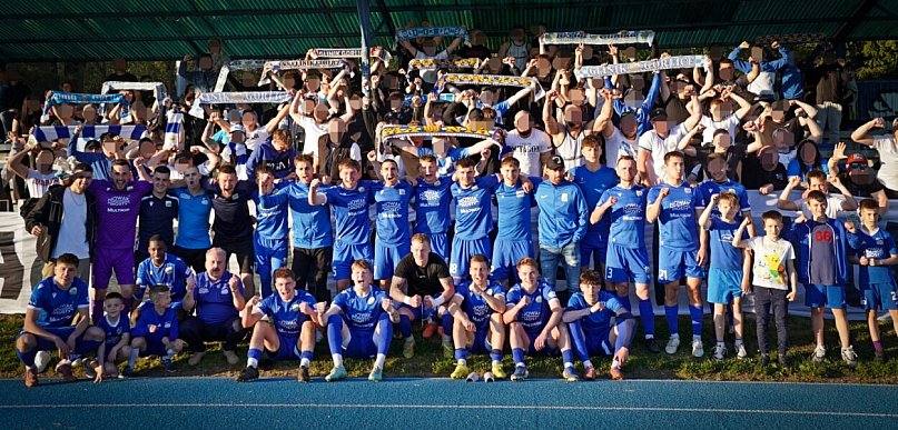 Glinik Gorlice kontra Okocimski Brzesko przy pełnych trybunach [FOTO/VIDEO]