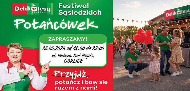 Sąsiedzka potańcówka pod gołym niebem już w ten weekend w Gorlicach!