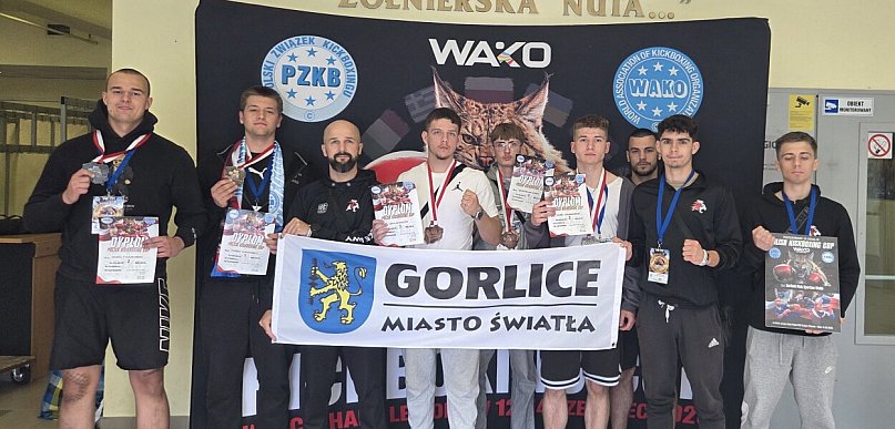 5 medali dla Gorlic na międzynarodowym turnieju w Kielcach