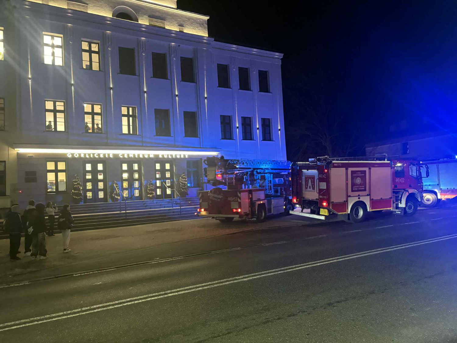 fot. Dawid Zieliński / strażacy pod GCK