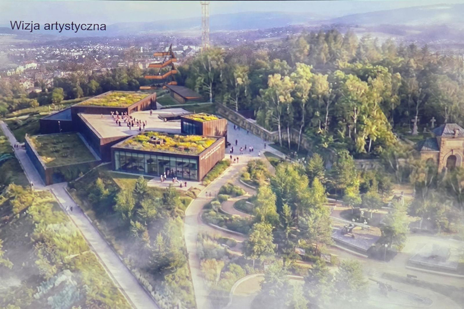 Tak wygląda wstępna wizja architektoniczna planowanego Muzeum