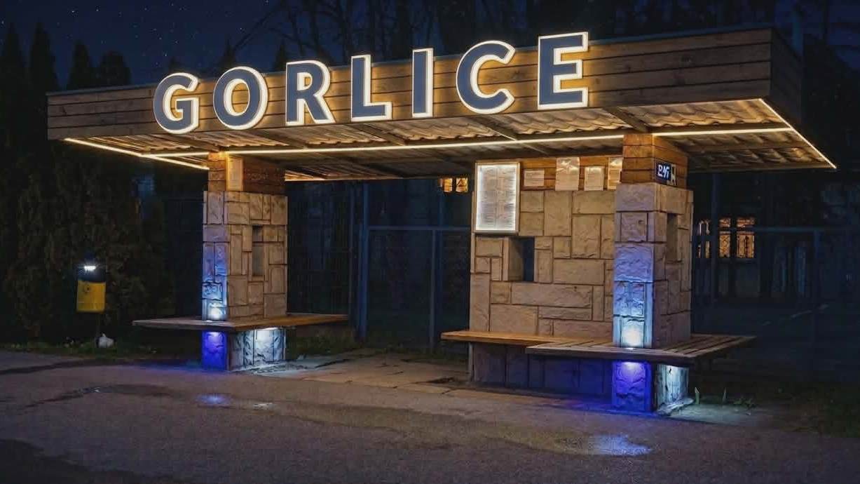 Redakcyjna wizualizacja przystanku przy ul. Bieckiej