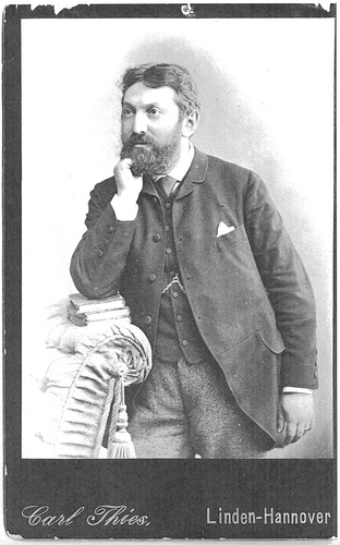 John Simeon Bergheim 1881 -1883. Fot. Carl Thies