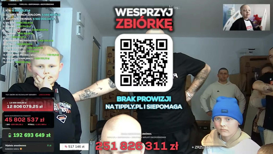 YouTube / screen z transmisji na kanale ŁatwoGang YouTube / screen z transmisji na kanale ŁatwoGang